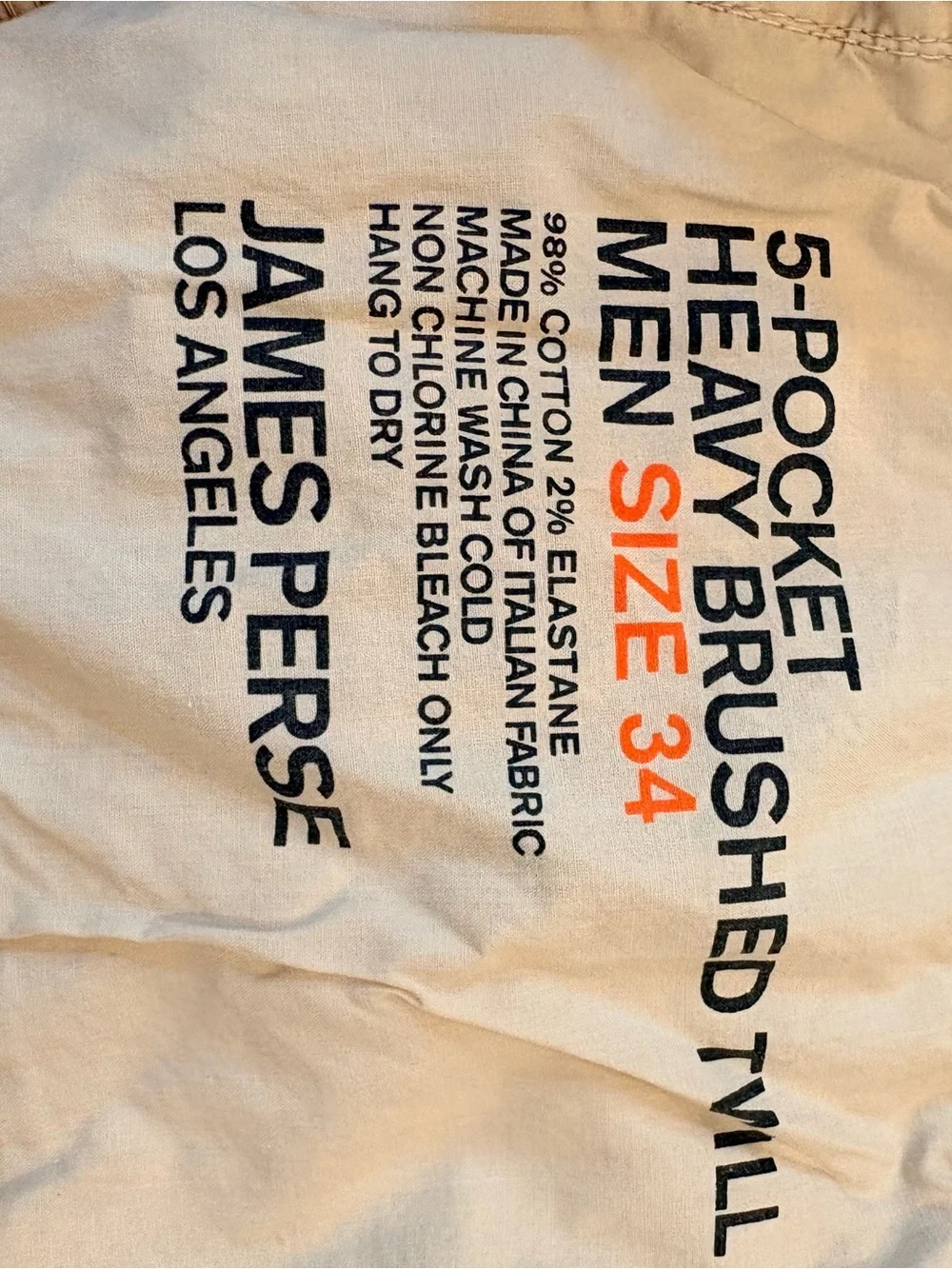 James Perse casual pocket